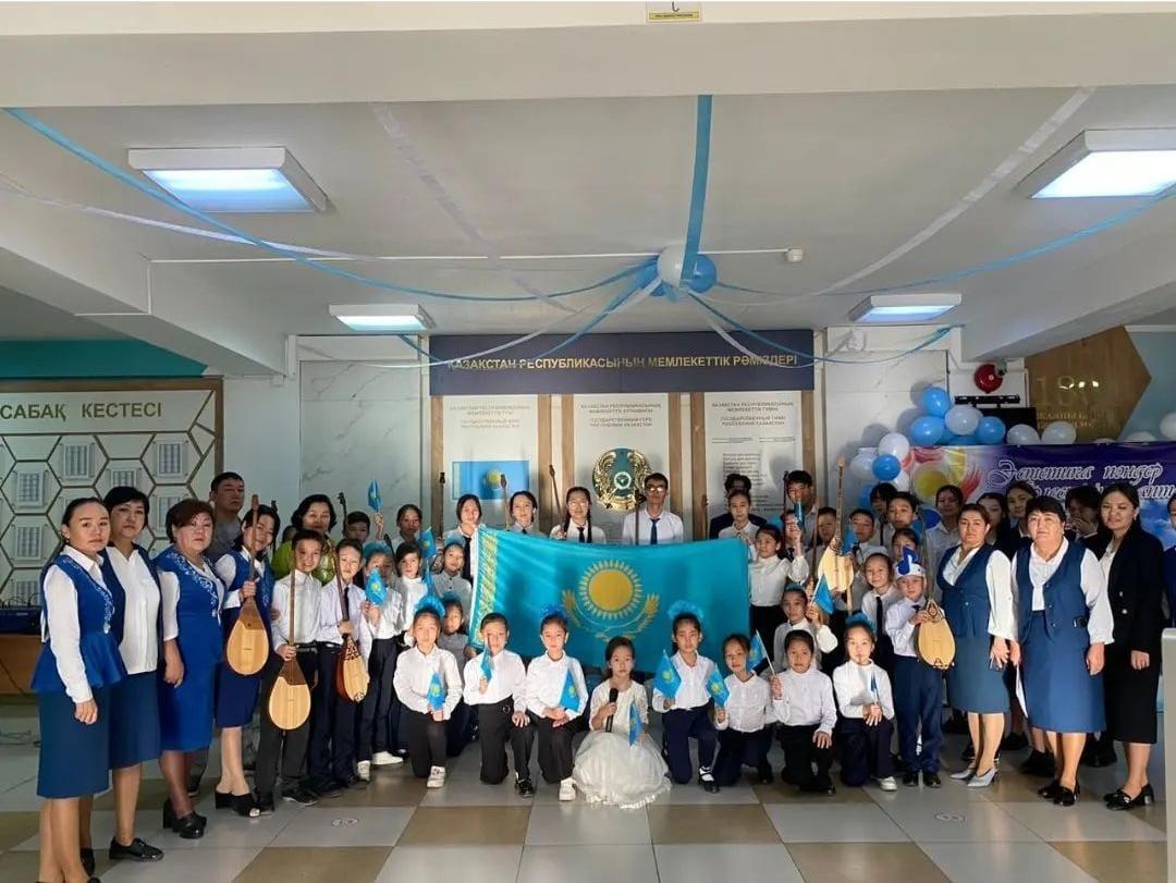 "Біз Жаңа Қазақстанның еңбекті, өнерді, құндылықты сүйетін болашағымыз" атты эстетикалық пәндер апталығының ашылуы