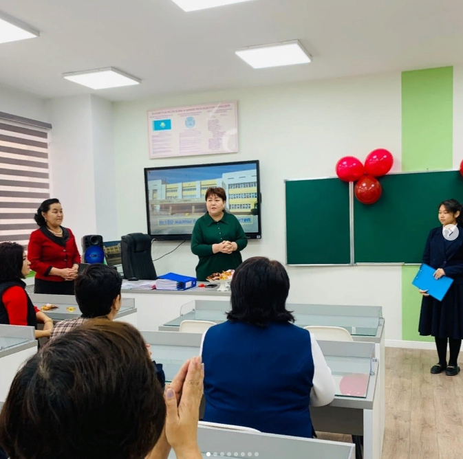 «Заманауи кабинет- келешекке көпір» атты заманауи үлгіде жасалған биология кабинетінің ашылуы