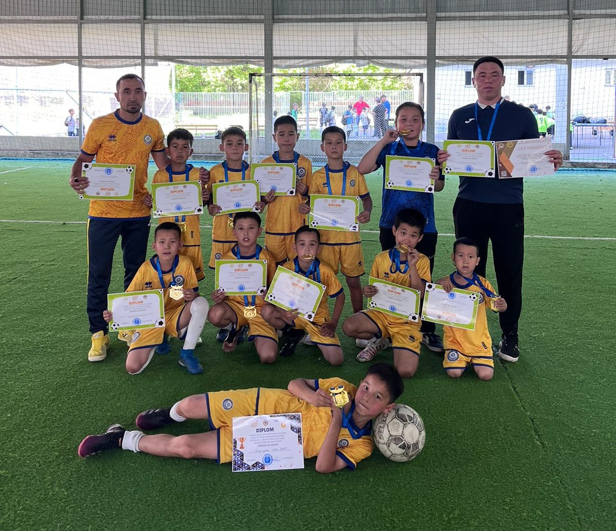 Алматы “БАЛА FEST” фестиваль аясында “OPEN AIR SPORT” бағдарламасындағы футбол жарысы