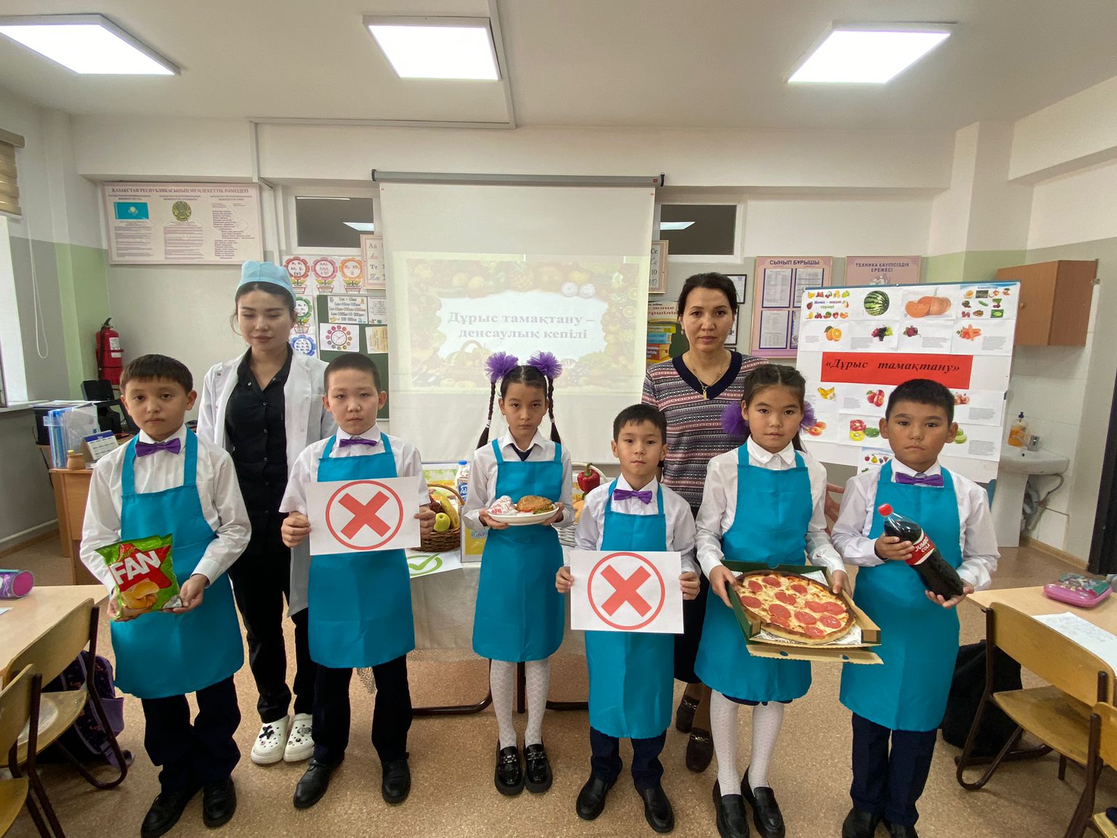 Адамзат денсаулығын сақтаудың басты шарты - дұрыс тамақтану.