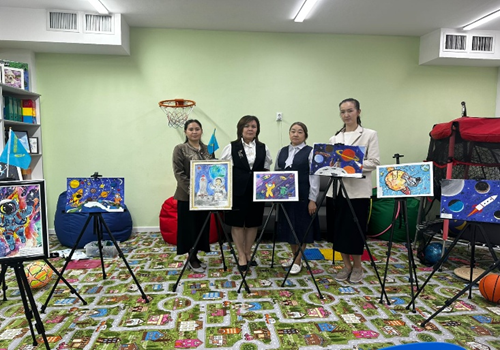 «Жұлдызды суретші» қалалық  байқауының аудандық кезеңін өткізу